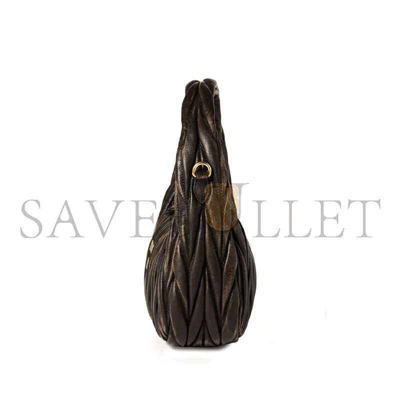 MIU MIU WANDER MATTRESSE SMALL SHOULDER BAG 5BC125 (20*17*6cm)